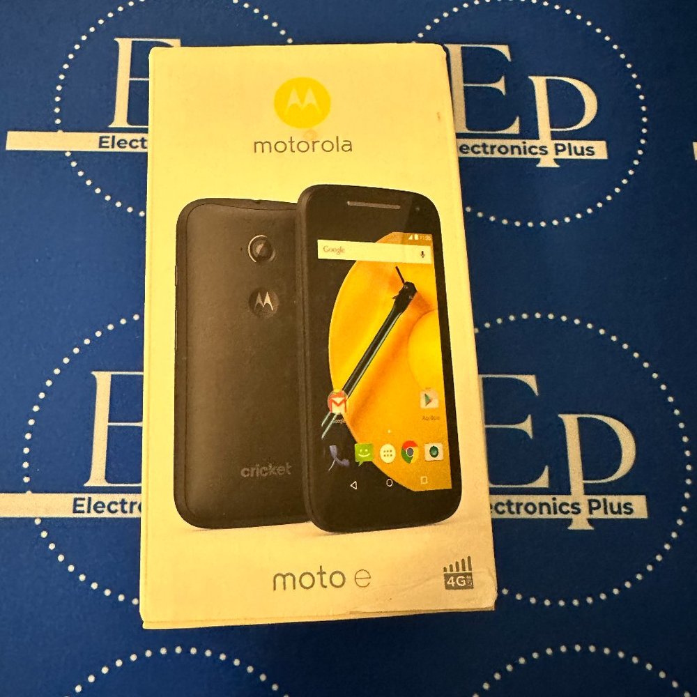 Motorola XT1527 (Moto E) (Black, Cricket, 8GB)